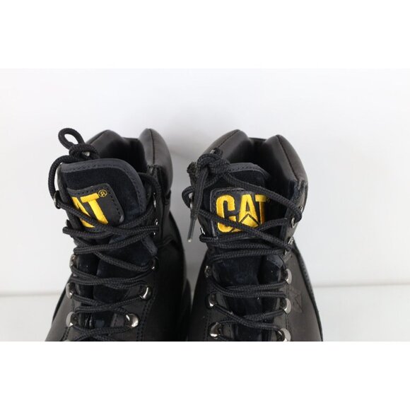 Vtg 90s Cat Caterpillar Men 8M Distressed Goretex Leather Waterproof Work Boots main image 6